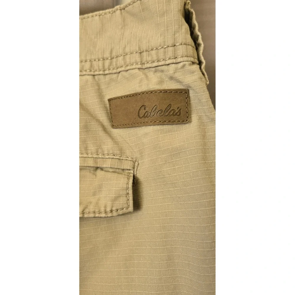 Cabelas Cargo Pants Mens 40x30 (Fits 40x28) Classic Fit Outdoor Hike Camp Casual